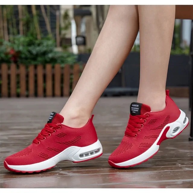 Women's Sneakers Breathable Mesh Walking Shoes