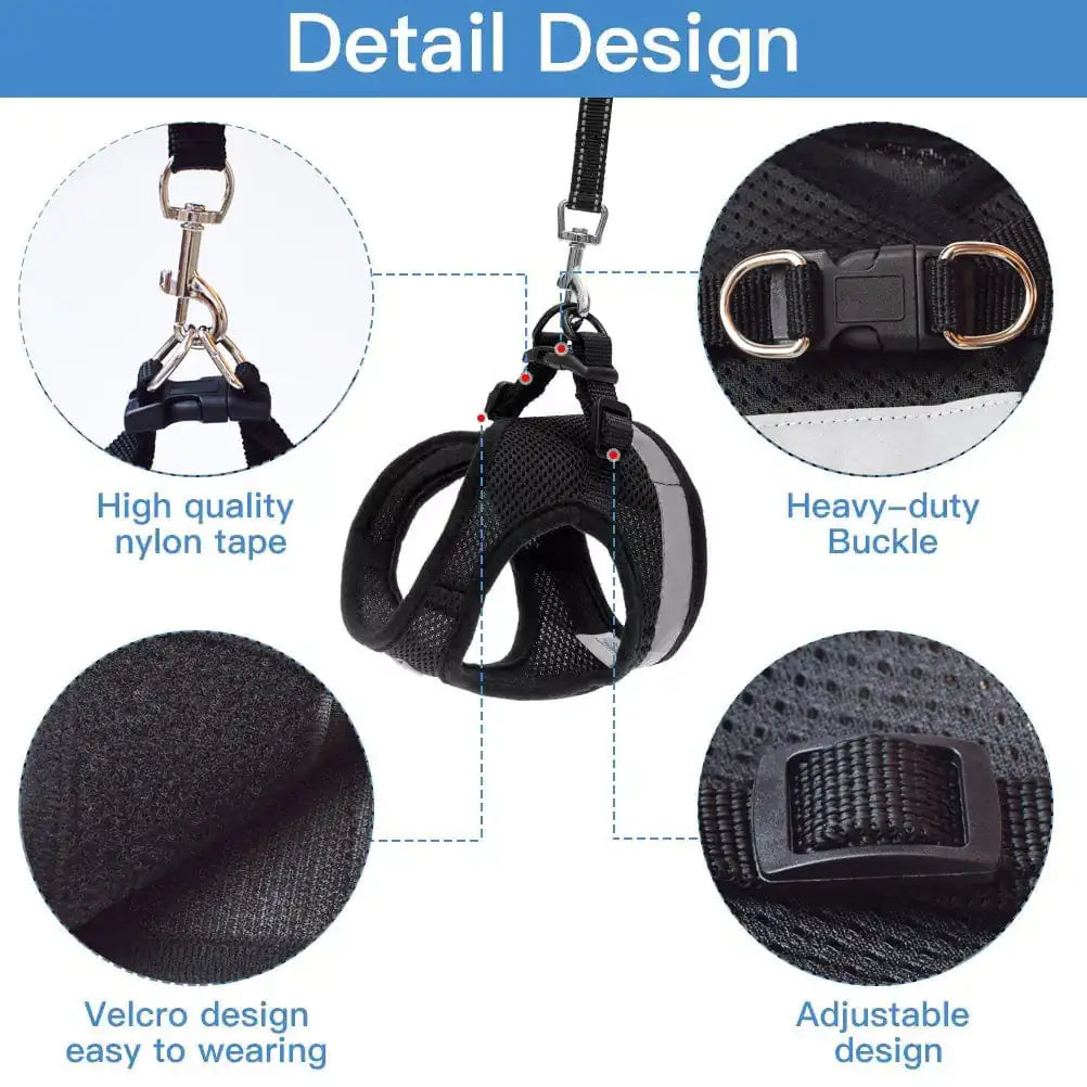 CozyCat Pet Harness And Leash