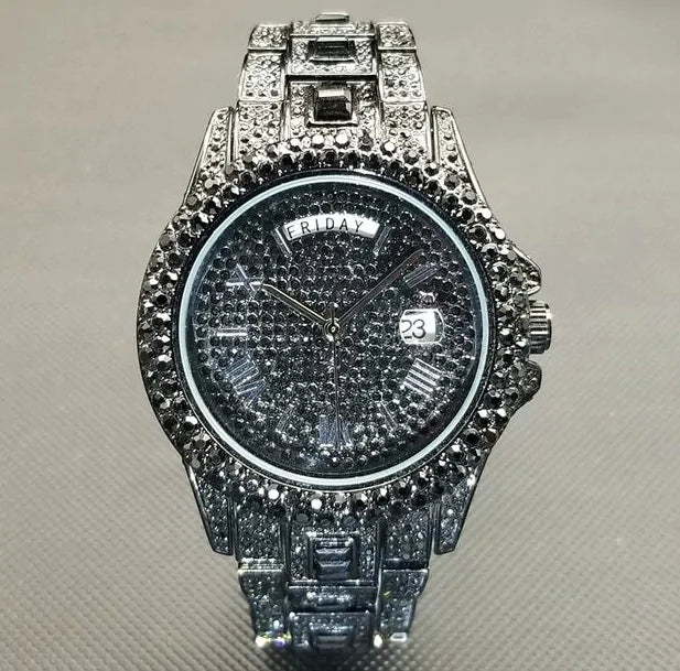 Men's Luxury Crystal Watches