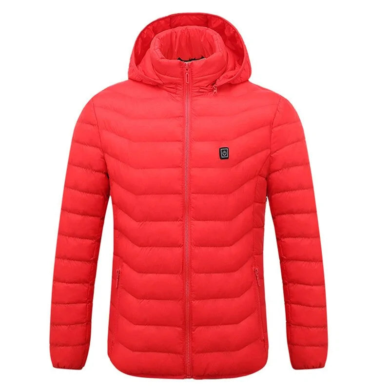 Men's Fleece Waterproof Winter Heated Jackets