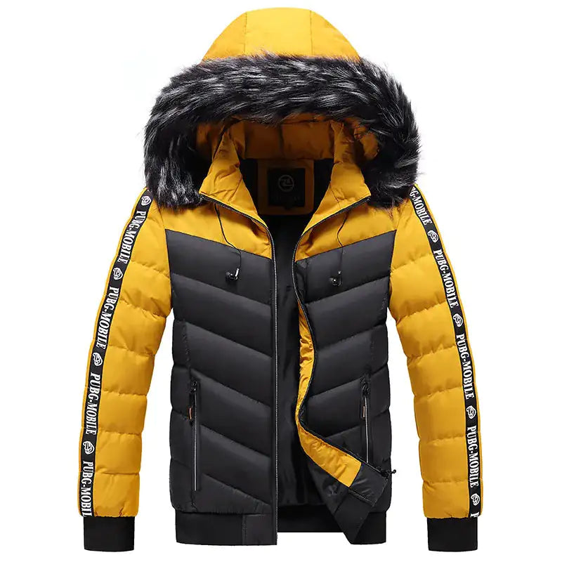 Winter Men Warm Hooded