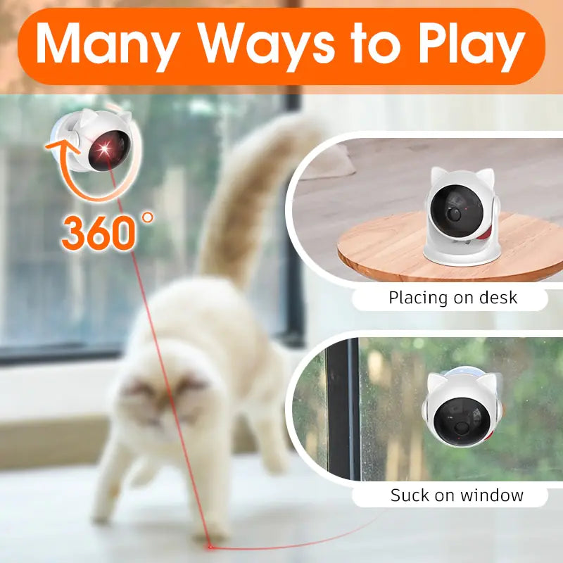 Electronic Laser Teasing Pet Toys