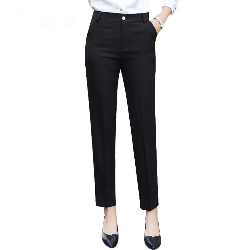 Women's High Waist Trousers