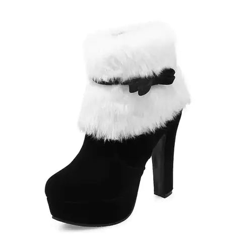 Christmas High Heel Boots