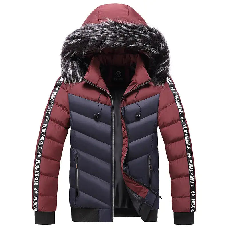 Winter Men Warm Hooded